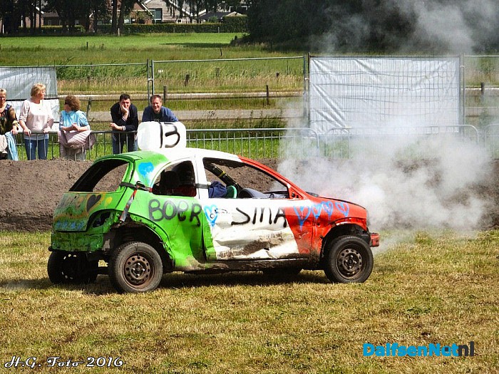 Autorodeo Oudleusen toch weer een succes.(Foto update) - Foto: H.G. Foto
