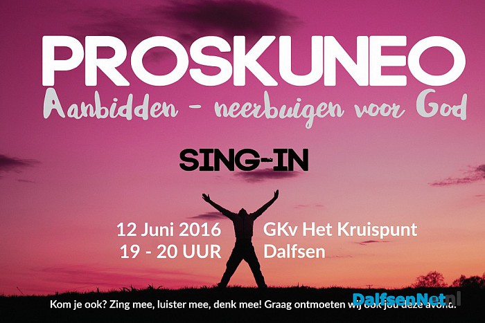 Sing-in voor alle Dalfsenaren
