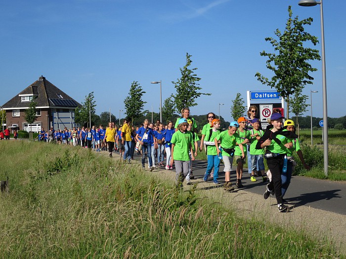 Ook 2e wandeldag een groot succes - Foto: Wim