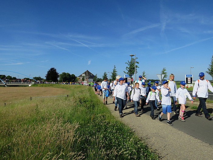 Ook 2e wandeldag een groot succes - Foto: Wim