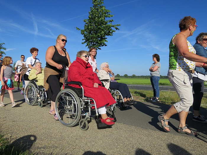 Ook 2e wandeldag een groot succes - Foto: Wim
