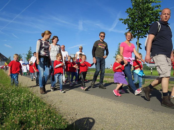 Ook 2e wandeldag een groot succes - Foto: Wim