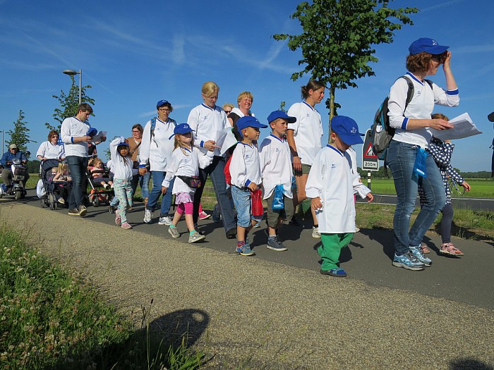 Ook 2e wandeldag een groot succes - Foto: Wim