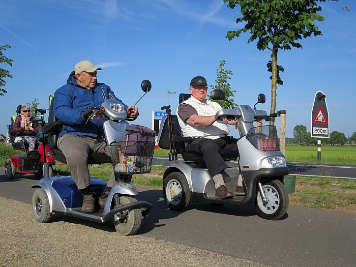 Ook 2e wandeldag een groot succes - Foto: Wim