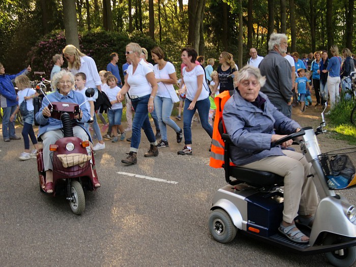 Ook 2e wandeldag een groot succes - Foto: Wim