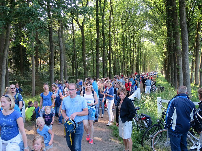 Ook 2e wandeldag een groot succes - Foto: Wim