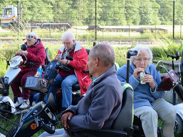 Ook 2e wandeldag een groot succes - Foto: Wim