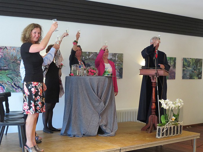 Anjerpunt Hoonhorst feestelijk geopend - Foto: Wim