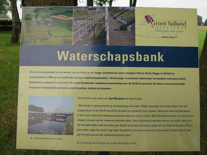 Doede op Waterschapsbank Vechterweerd - Foto: Wim