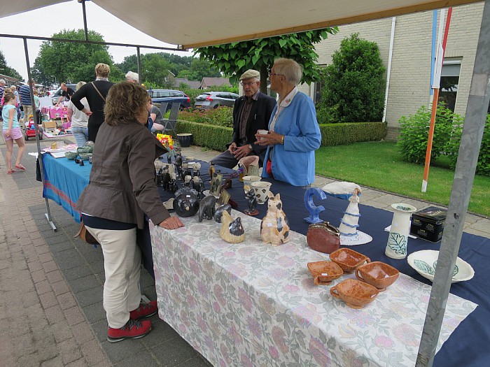 Het was weer gezellig druk in Hoonhorst - Foto: Wim