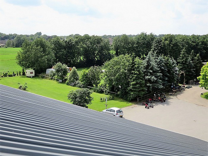 College op bezoek bij fam. De Vos Lemelerveld - Foto: Wim
