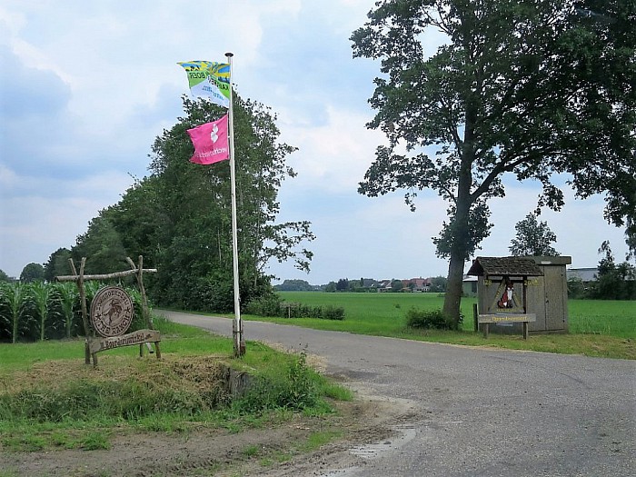 College op bezoek bij fam. De Vos Lemelerveld - Foto: Wim