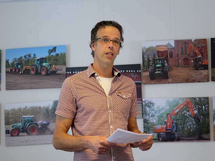 College op bezoek bij Roelofs Lemelerveld - Foto: Wim