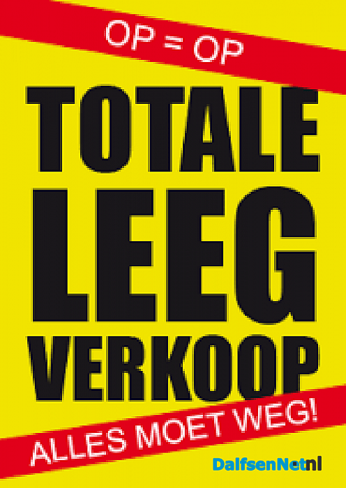 Totale leegverkoop EG Computer Specialisten