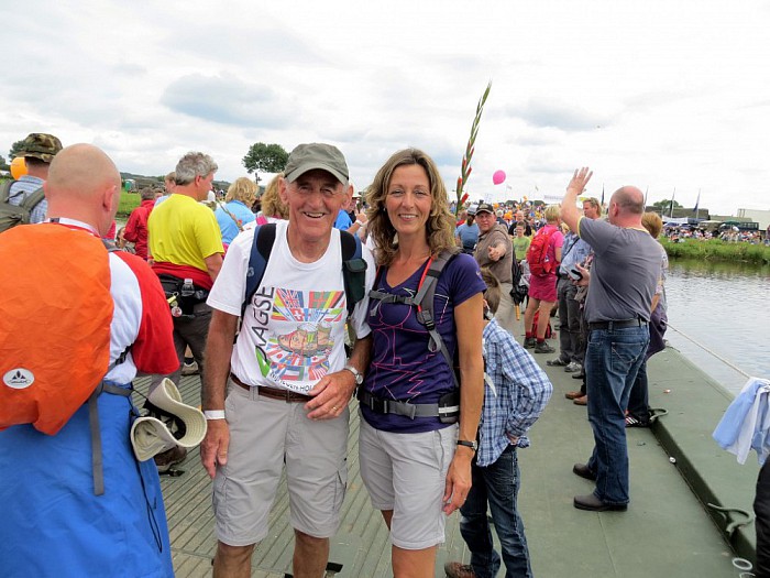 Judith en Hein Tielbeke samen op de foto - Foto: Eigen geleverde foto
