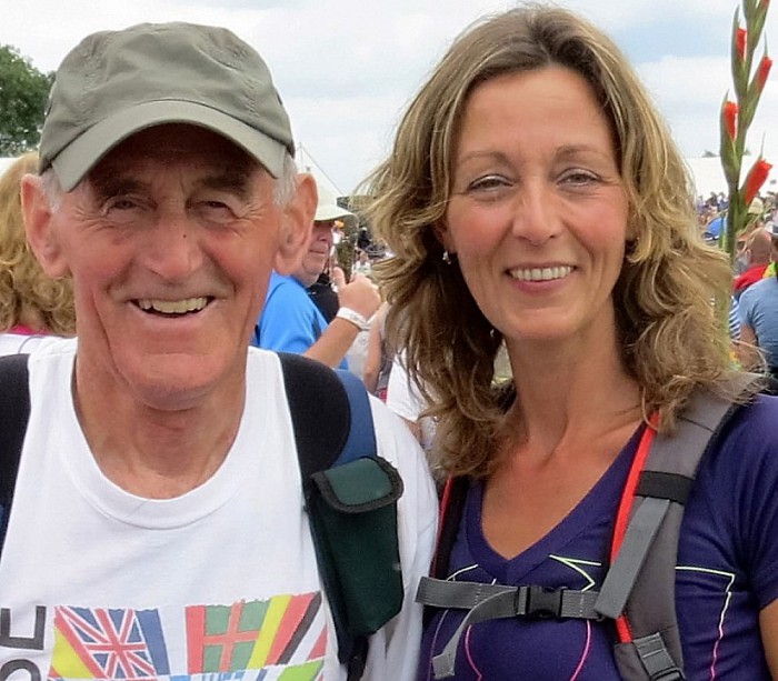 Judith en Hein Tielbeke samen op de foto - Foto: Eigen geleverde foto