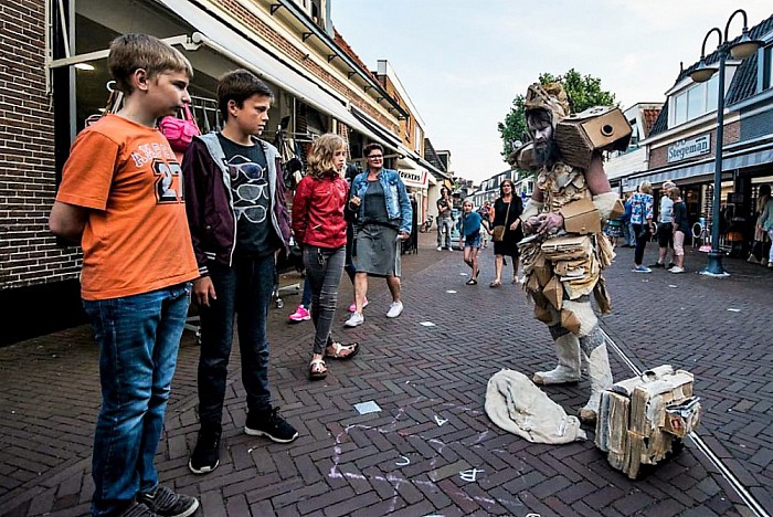 Kunsten op straat weer een groot succes!