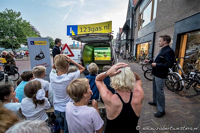 Kunsten op straat weer een groot succes!