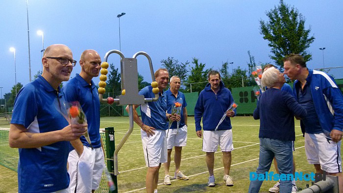 Heren 1 TVN kampioen zaterdag-tenniscompetitie