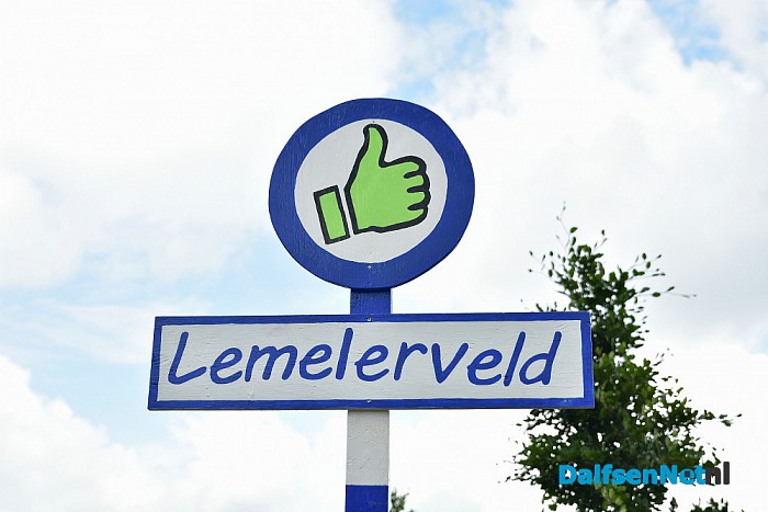 Opening liftpaal Dalfsen – Lemelerveld - Foto: Johan Bokma