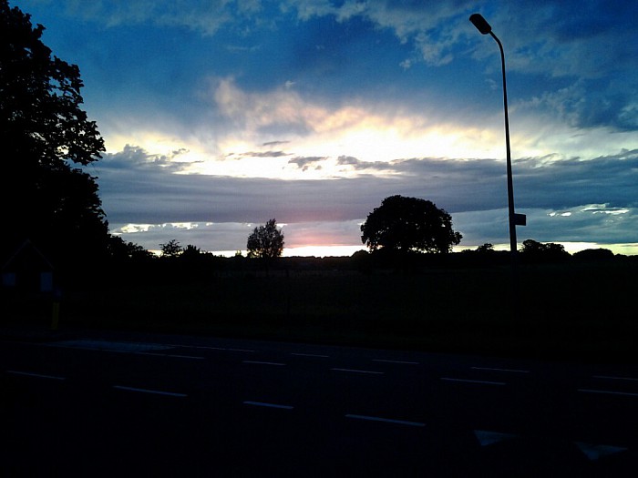 Fantastische zonsondergang - Foto: Eigen geleverde foto