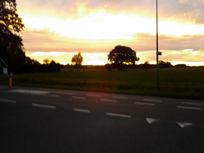 Fantastische zonsondergang - Foto: Eigen geleverde foto