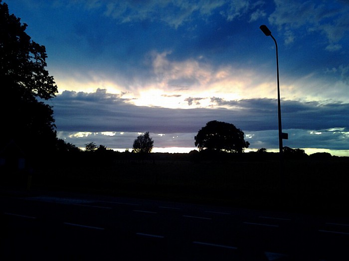 Fantastische zonsondergang - Foto: Eigen geleverde foto
