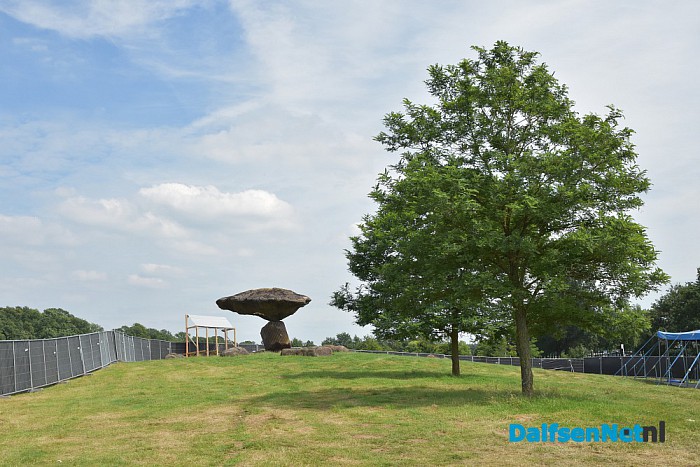 Opbouw Stone Rock Festival in volle gang - Foto: Johan Bokma