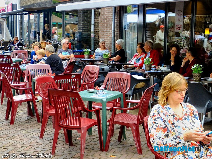 2e Blauwebogendag begint in elk geval droog. - Foto: H.G. Foto