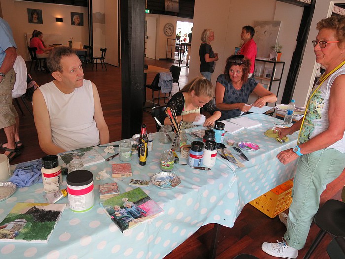 Opendag Anjerpunt Hoonhorst druk bezocht - Foto: Wim