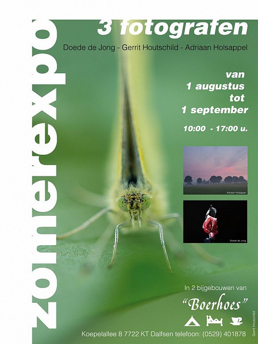 Zomerexpositie van 3 fotografen - Foto: Eigen geleverde foto