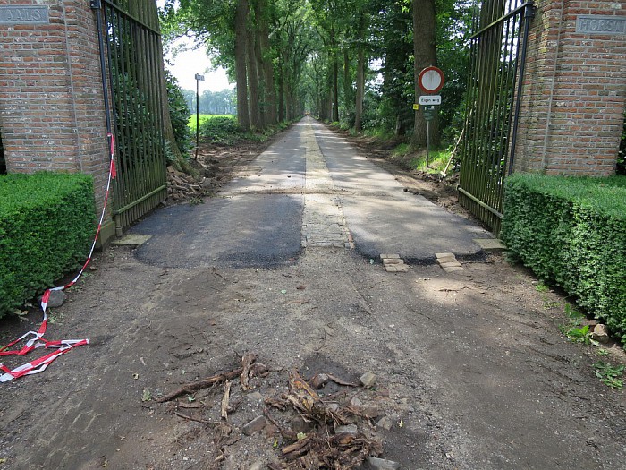 Aalshorsterpad vernieuwd en bijna gereed. - Foto: Wim