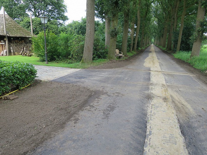 Aalshorsterpad vernieuwd en bijna gereed. - Foto: Wim