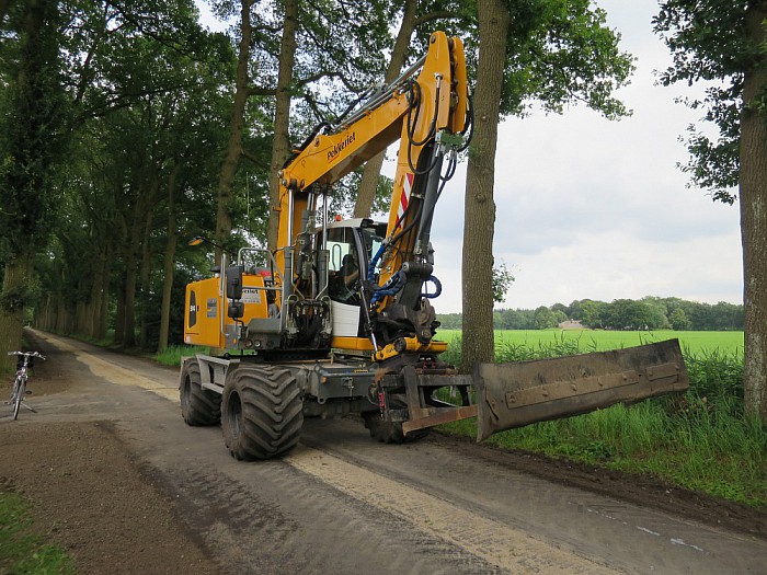 Aalshorsterpad vernieuwd en bijna gereed. - Foto: Wim