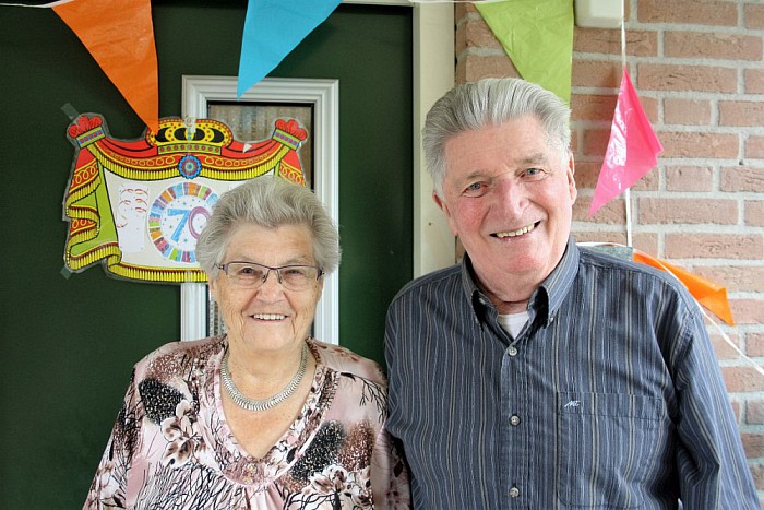 70 jarig huwelijk in Dalfsen - Foto: Eigen geleverde foto