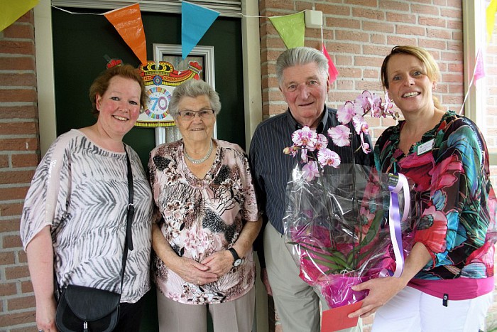 70 jarig huwelijk in Dalfsen - Foto: Eigen geleverde foto