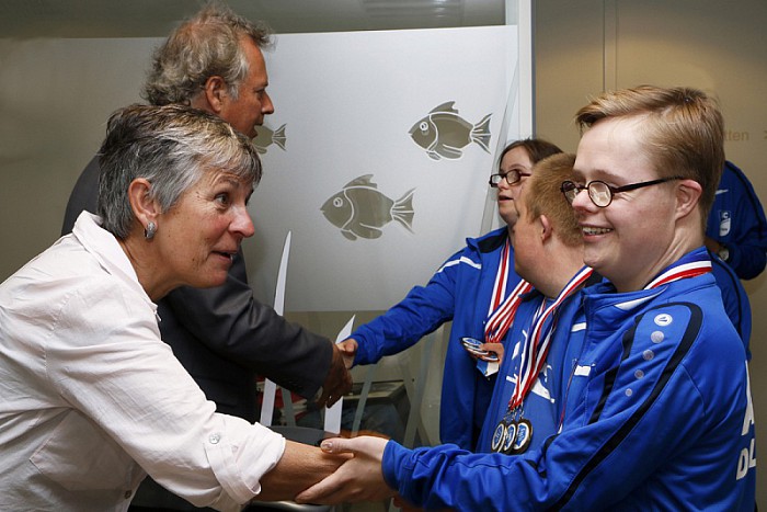 Huldiging medaillewinnaars Special Olympics - Foto: Paul Scholten