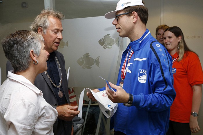 Huldiging medaillewinnaars Special Olympics - Foto: Paul Scholten
