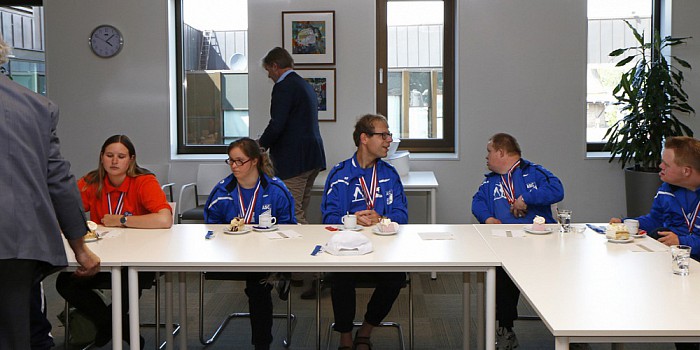 Huldiging medaillewinnaars Special Olympics - Foto: Paul Scholten
