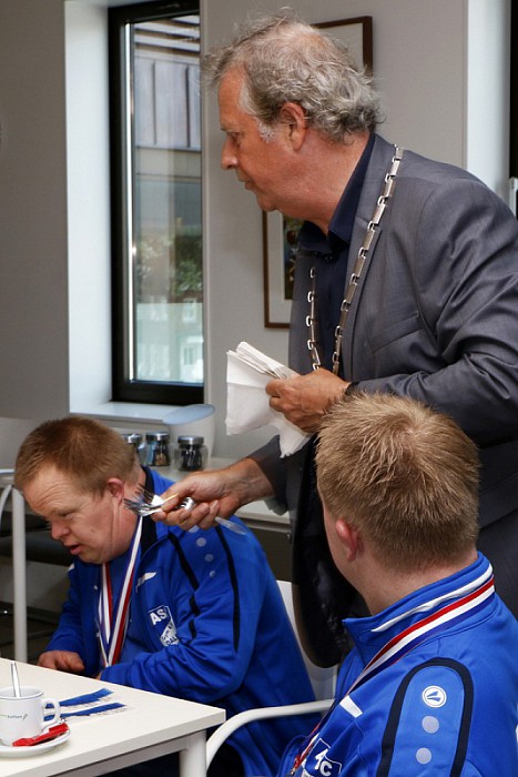 Huldiging medaillewinnaars Special Olympics - Foto: Paul Scholten