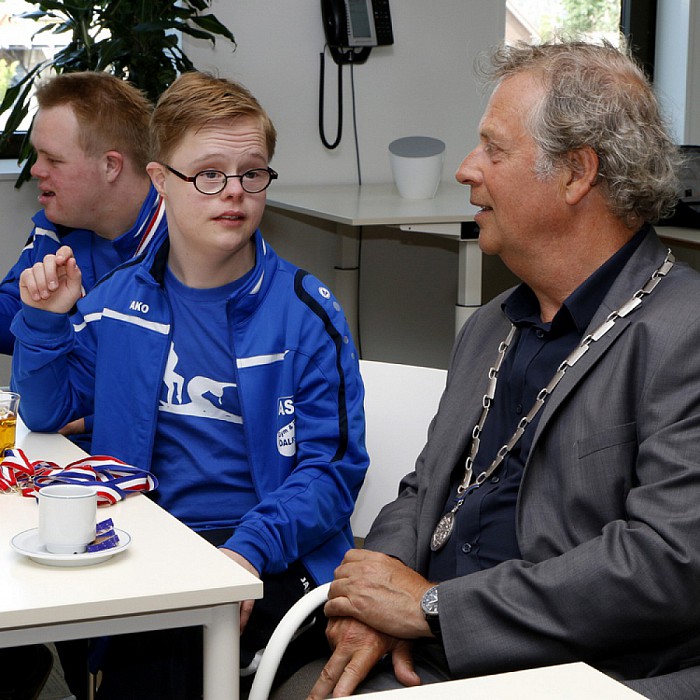 Huldiging medaillewinnaars Special Olympics - Foto: Paul Scholten