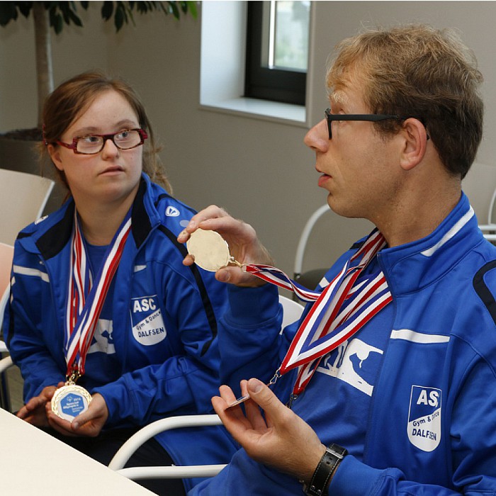 Huldiging medaillewinnaars Special Olympics - Foto: Paul Scholten
