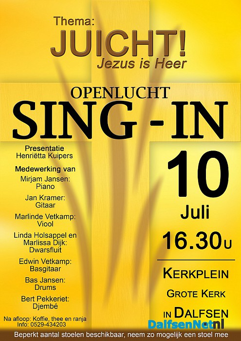 Openlucht Sing-in