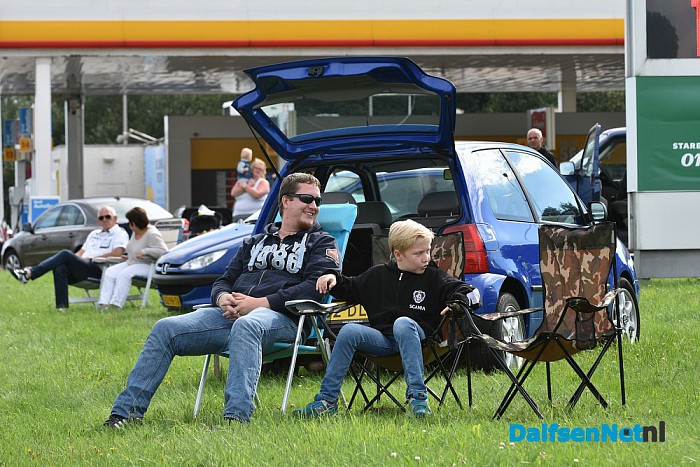 Uittocht truckstar festival 2016 op de A28 bij Zwolle - Foto: Johan Bokma