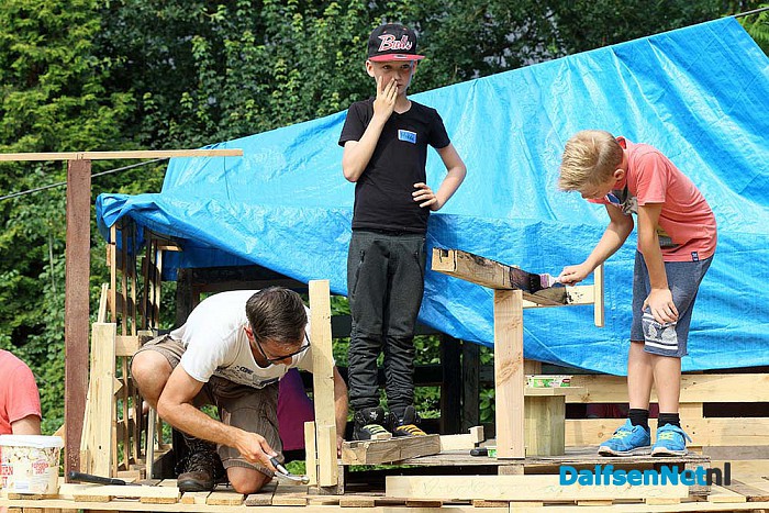 Timmerweek Lemelerveld (donderdag) - Foto: Hans Heerink