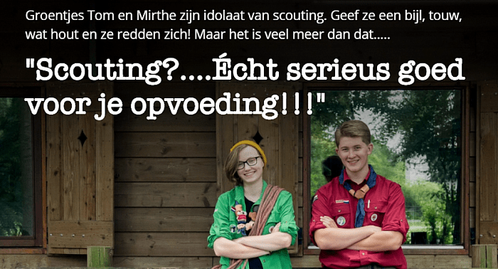 Groen Gebogen over het belang van Scouting - Foto: Thomas Klomp