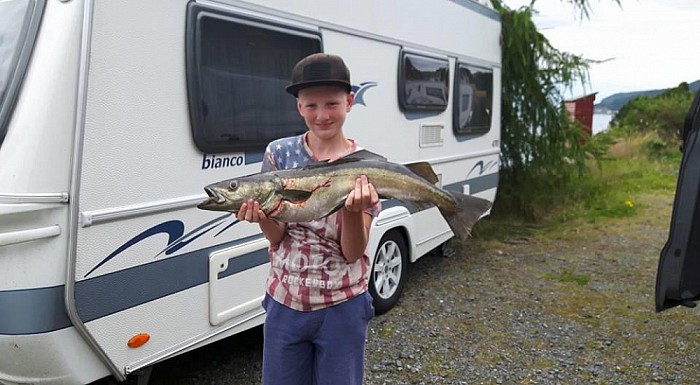 Vakantiekiekje (12) Visje vangen in Noorwegen - Foto: Eigen geleverde foto