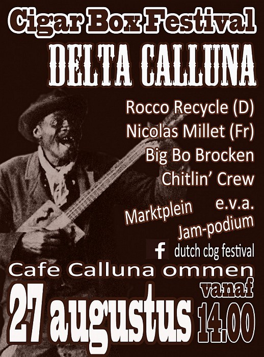 Dutch Cigar box guitar Festival - Foto: Eigen geleverde foto