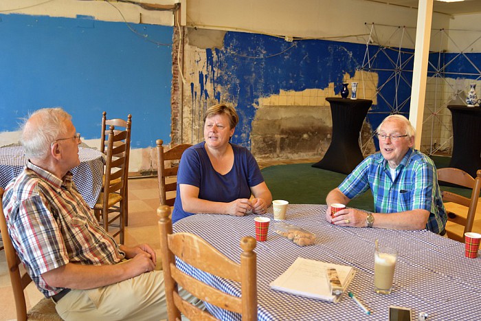 Dalfsblauw café bijna klaar! - Foto: Eigen geleverde foto