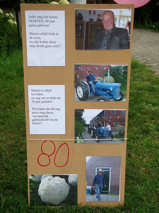 Marten 80 jaar - Foto: Wim